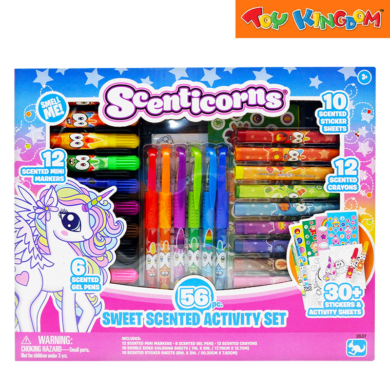 Kangaru Scenticorns 56pcs Sweet Scented Activity Set