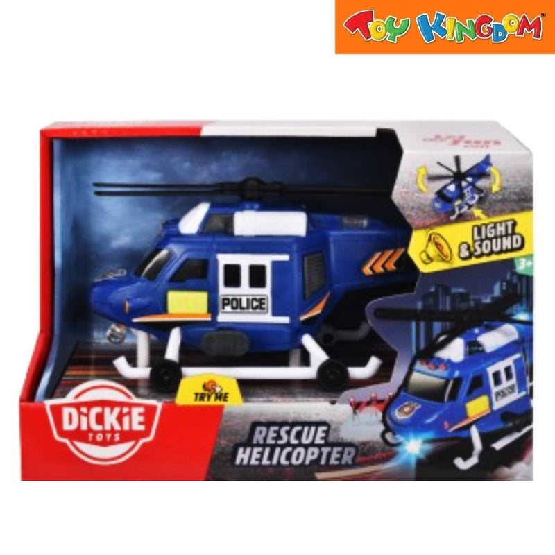 Dickie Toys Rescue Helicopter Police Vehicle