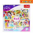 Trefl Disney Princess 4-in-1 Jigsaw Puzzles