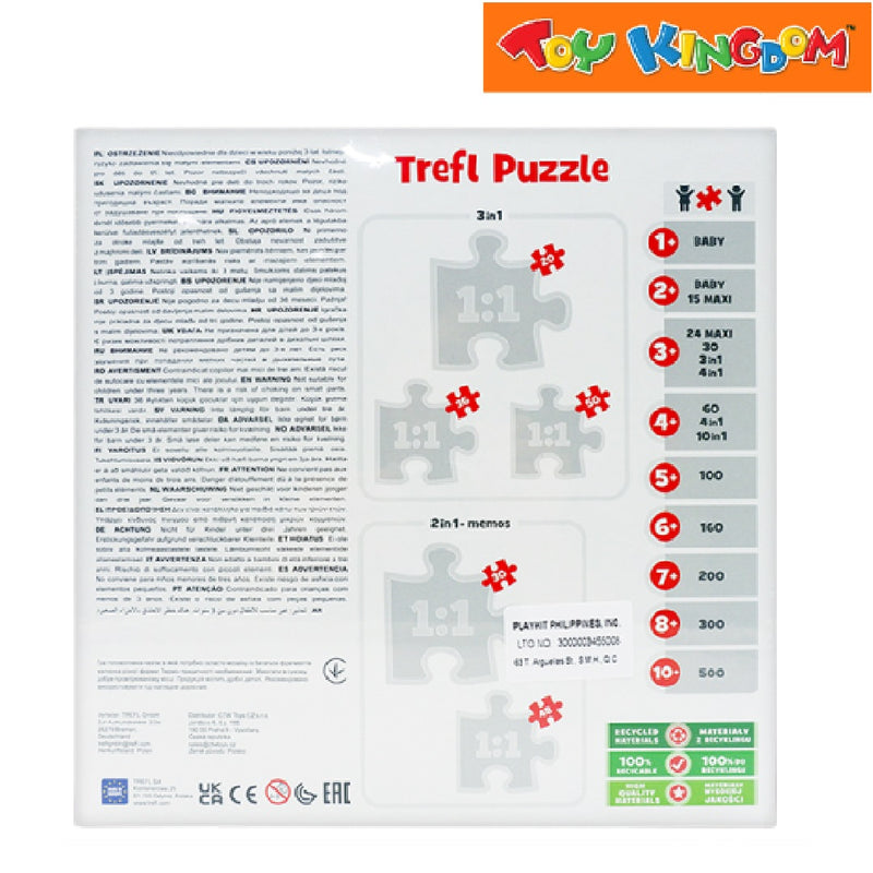 Trefl Disney Princess 4-in-1 Jigsaw Puzzles