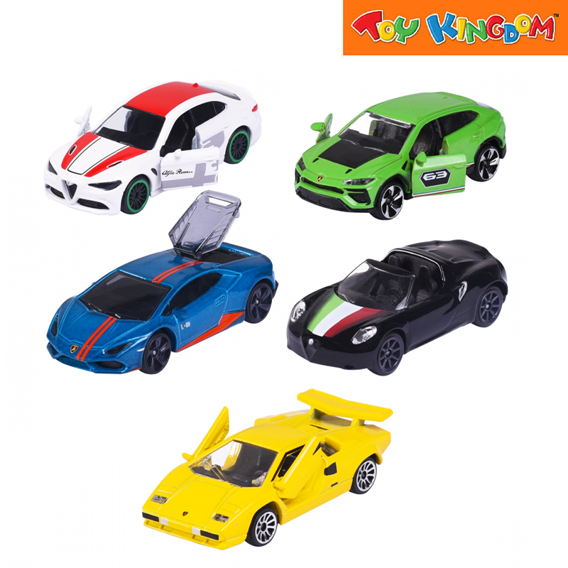 Majorette 5pcs Dream Cars Italy