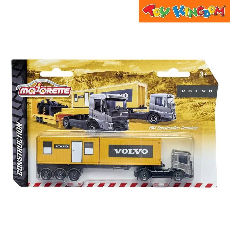 Majorette Volvo FMX Construction Container Transporter Vehicle