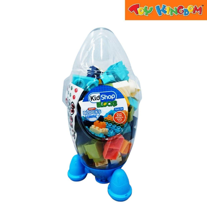 KidShop Blue Soft Building Blocks