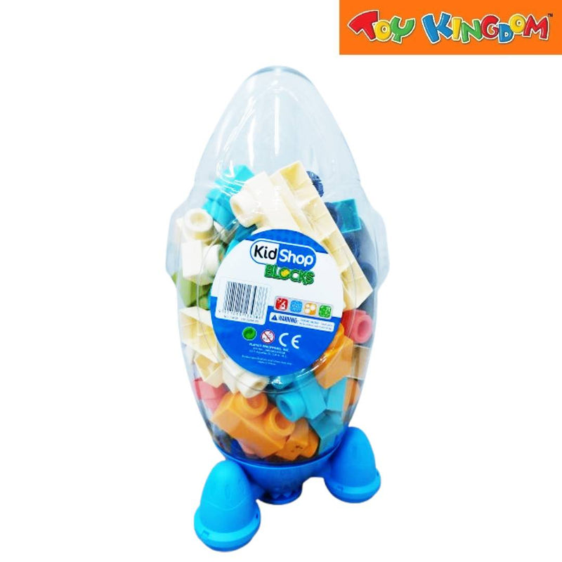 KidShop Blue Soft Building Blocks
