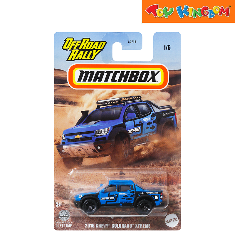 Matchbox 2016 Chevy Colorado Xtreme Off Road Rally
