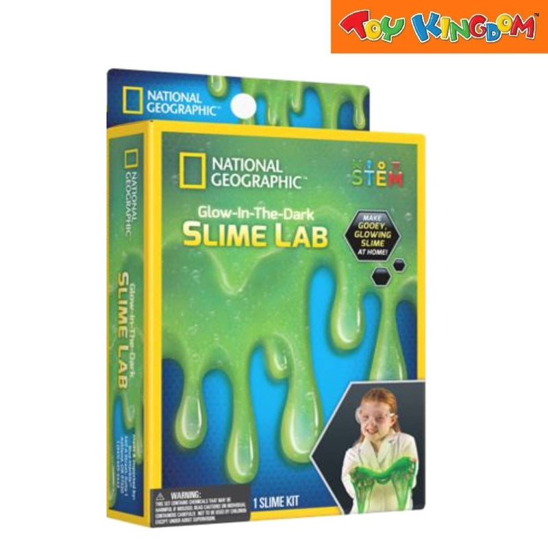 National Geographic Science Kit 3 Slime Science + Dino Dig Kit Bundle