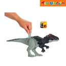 Jurassic World Dino Trackers Wild Roar Eocarcharia Action Figures