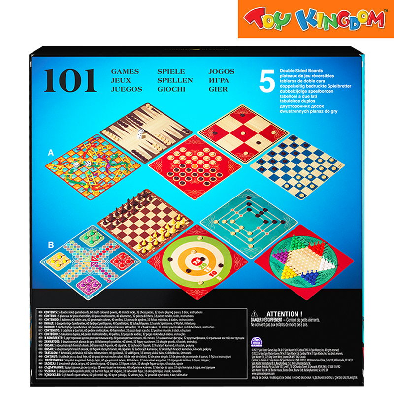 Spinmaster Games 101 Games Playset