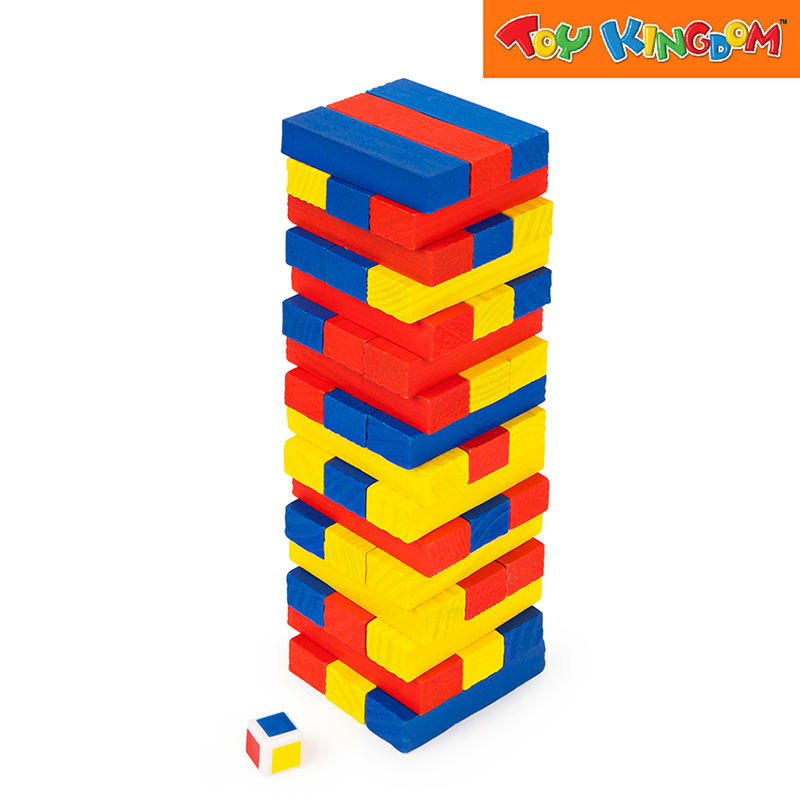 Spinmaster Games Rainbow Jumbling Tower Tin