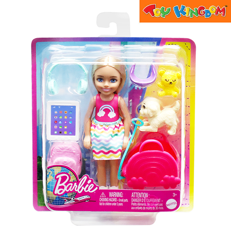 Barbie Travel Chelsea 2.0 Doll Playset