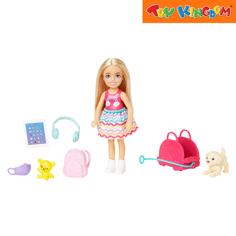 Barbie Travel Chelsea 2.0 Doll Playset