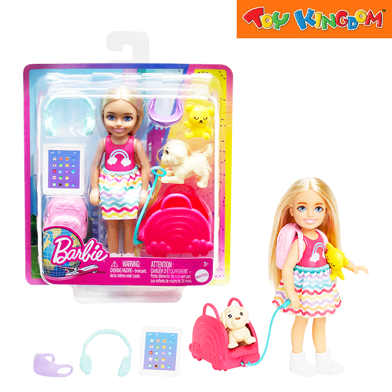 Barbie Travel Chelsea 2.0 Doll Playset