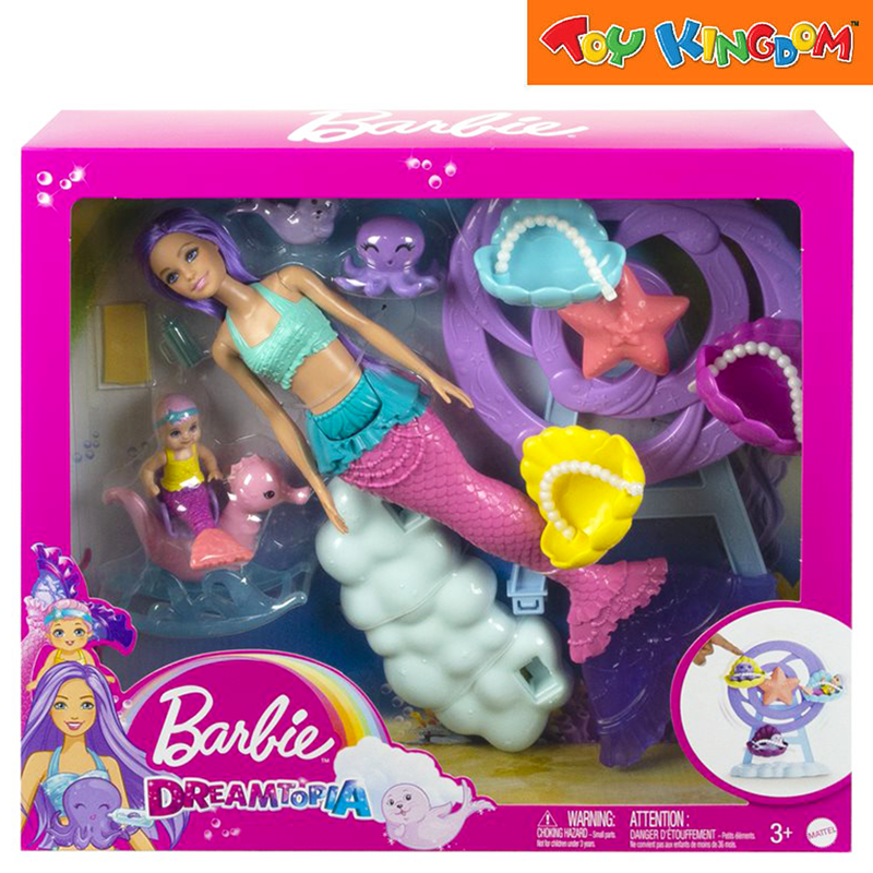 Barbie Dreamtopia Fairytale Mermaid Nurturing Playset With Doll