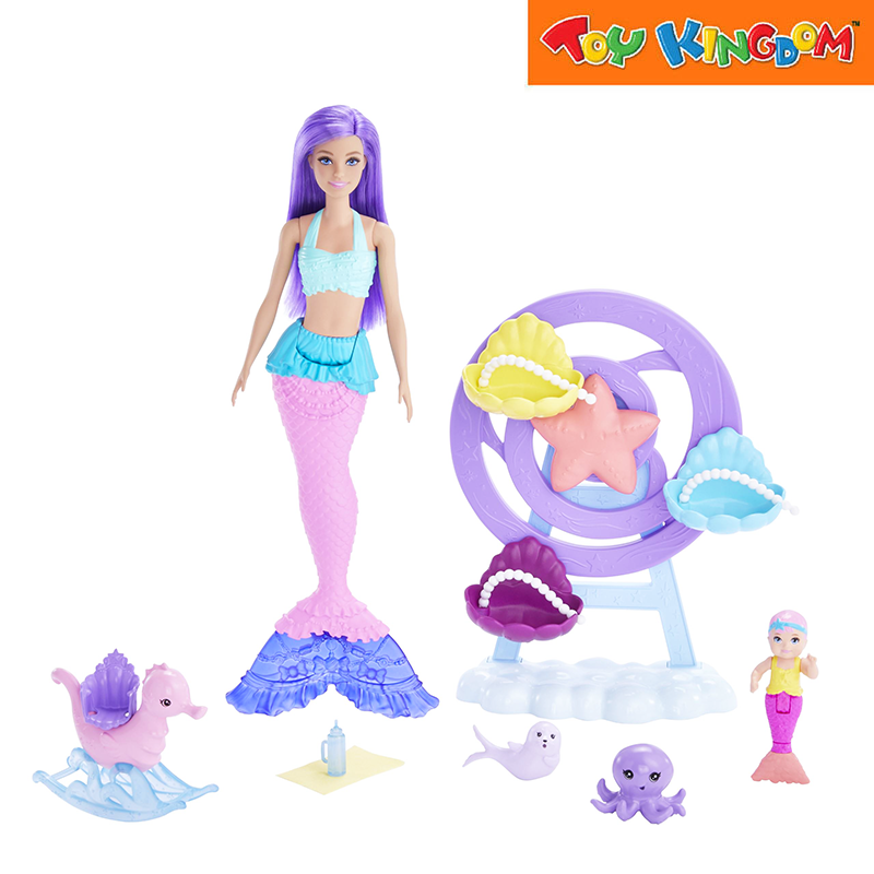 Barbie Dreamtopia Fairytale Mermaid Nurturing Playset With Doll