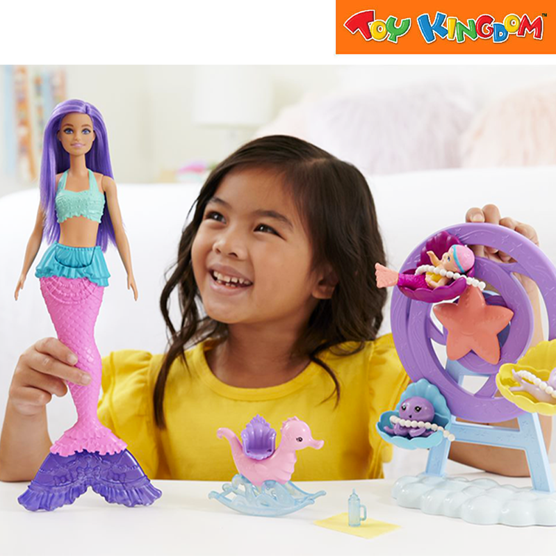 Barbie Dreamtopia Fairytale Mermaid Nurturing Playset With Doll