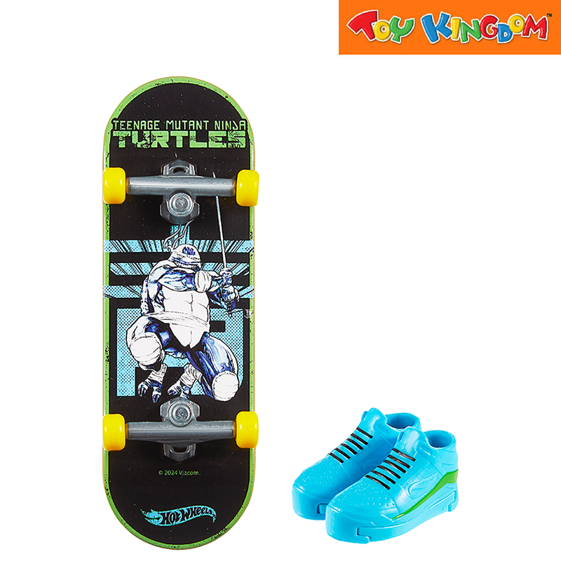 Hot Wheels Teenage Mutant Ninja Turtles Leonardo Skate Fingerboards & Shoe