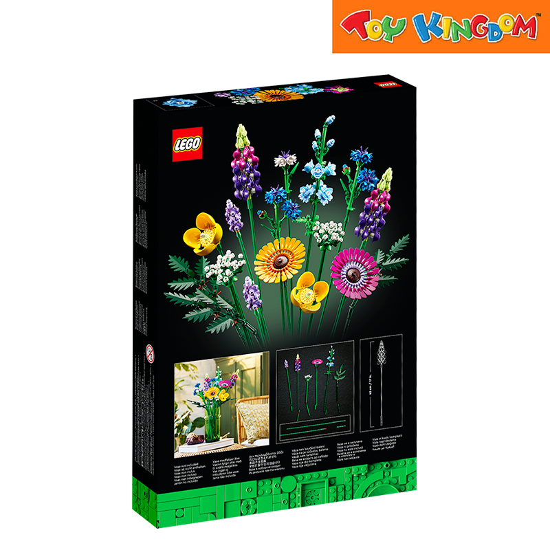 LEGO Icons 10313 Wildflower Bouquet Building Blocks 2023 939pcs