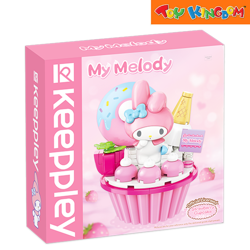 Keeppley My Melody Strawberry Cupcake Building Set