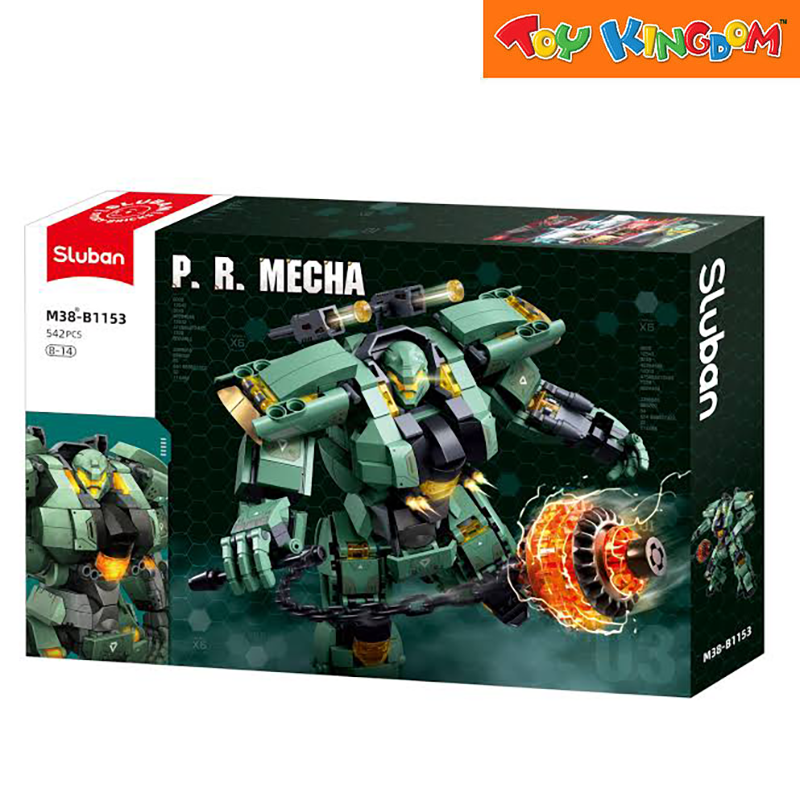 Sluban P.R.Mecha Robot 542pcs Building Set