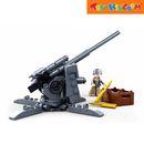 Sluban WWII German Army 88 MM Flak Anti Tank Gun Building Blocks