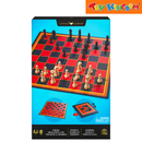 Spinmaster Games Chess Draught Naughts & Crosses Playset