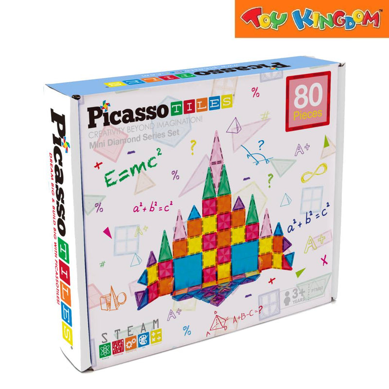 Picasso Tiles Mini Diamond 80pcs Series Set