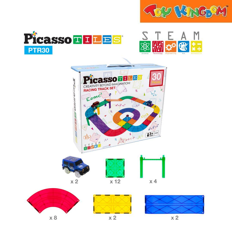 Picasso Tiles Racing 30pcs Track Set