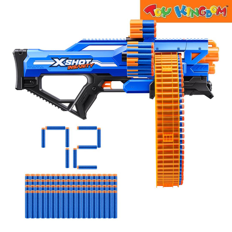 X-SHOT Insanity Mad Mega Barrel Dart Blaster