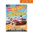 Hot Wheels New Activity Booklet + 2 Basic Cars
