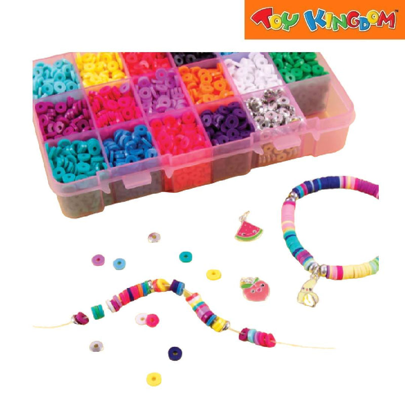 Make It Real 3356pcs Heishi Beads Case