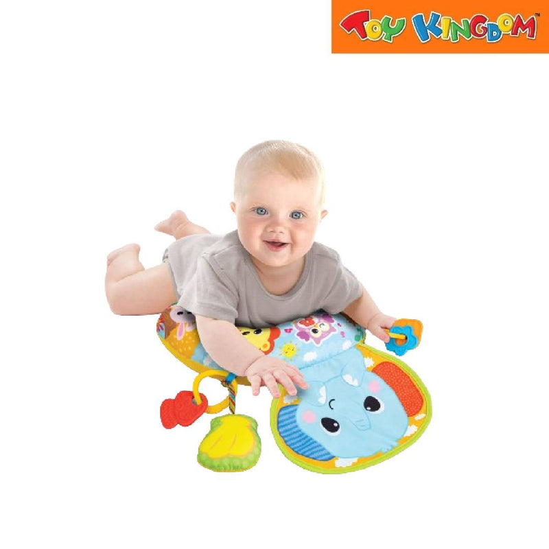 WinFun Jungle Fun Tummy Time Pillow