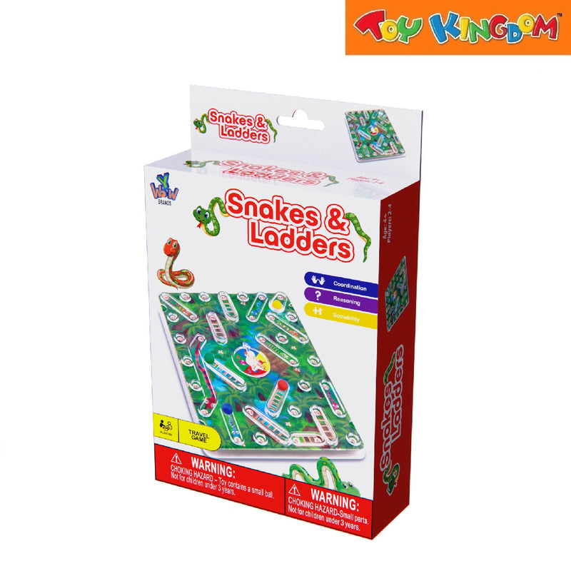 YWOW Travel Game Snakes & Ladders