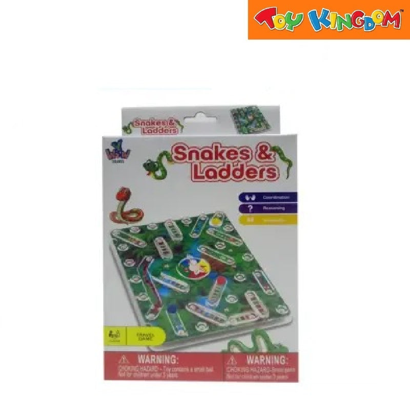 YWOW Travel Game Snakes & Ladders