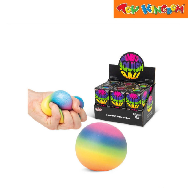 Tobar Super Rainbow Squish Ball