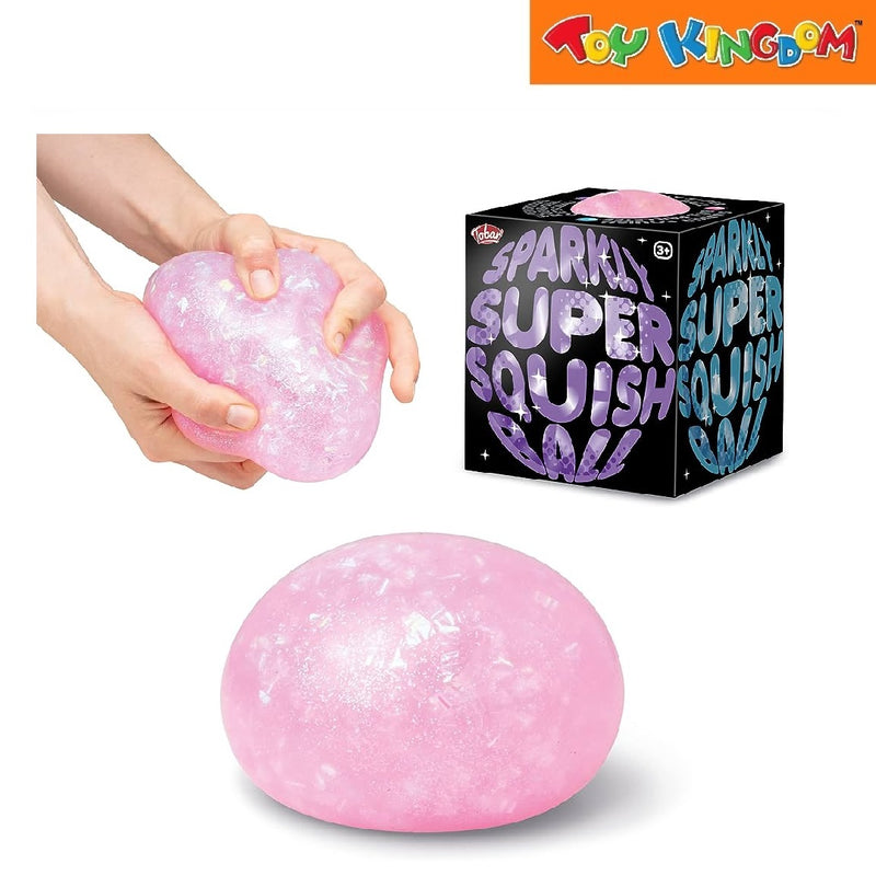 Tobar Sparkly Glitter Squish Ball