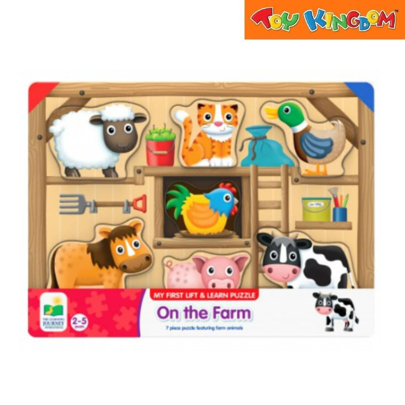 The Learning Journey My First Lift & Learn Puzzle On The Farm Playset