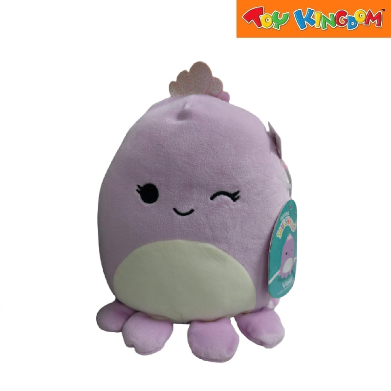 Squishmallows Violet The Purple Octopus With Crown Plush