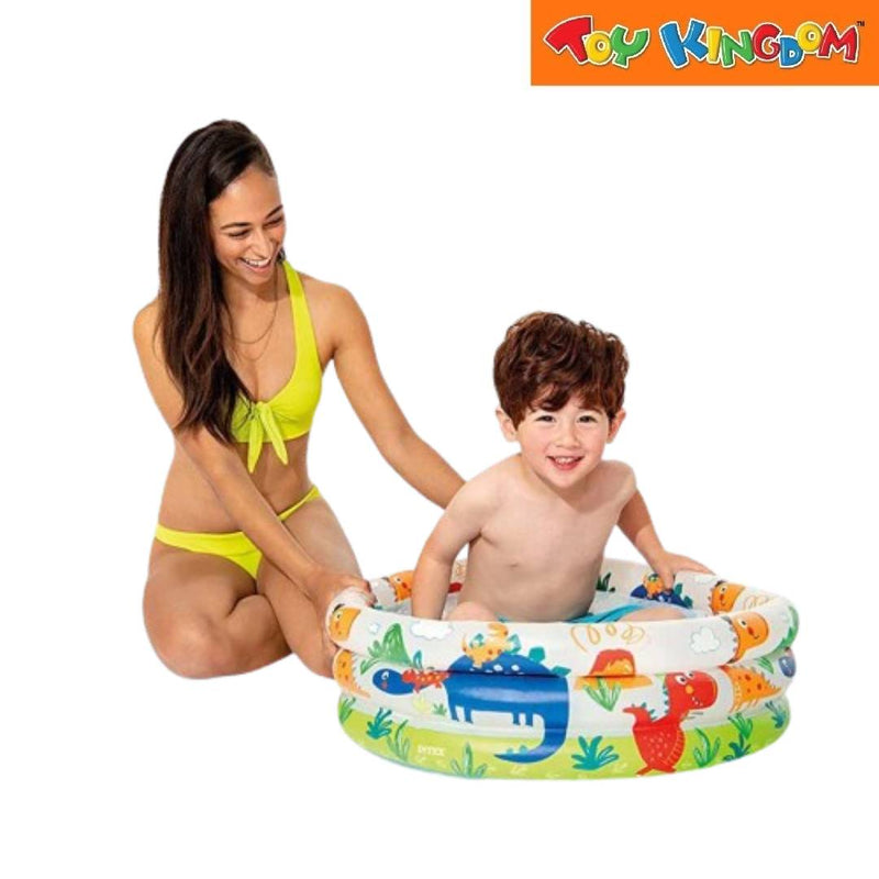 Intex Dino Buddies 3 Ring Baby Pool Wet Set Collection