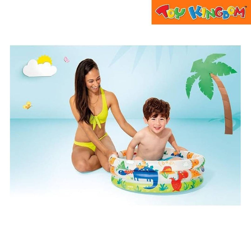 Intex Dino Buddies 3 Ring Baby Pool Wet Set Collection