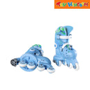 Yvolution Blue Twista Skates (Sz:12J 3)