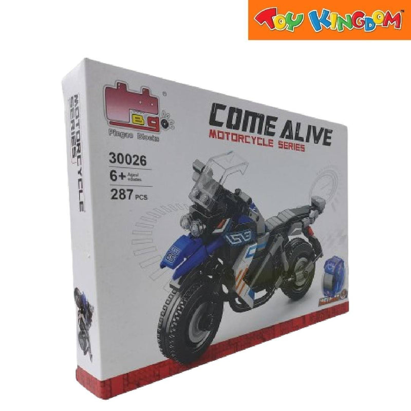 Pingao Blocks 30026 Come Alive Motorcycle Series 287pcs Building Sets