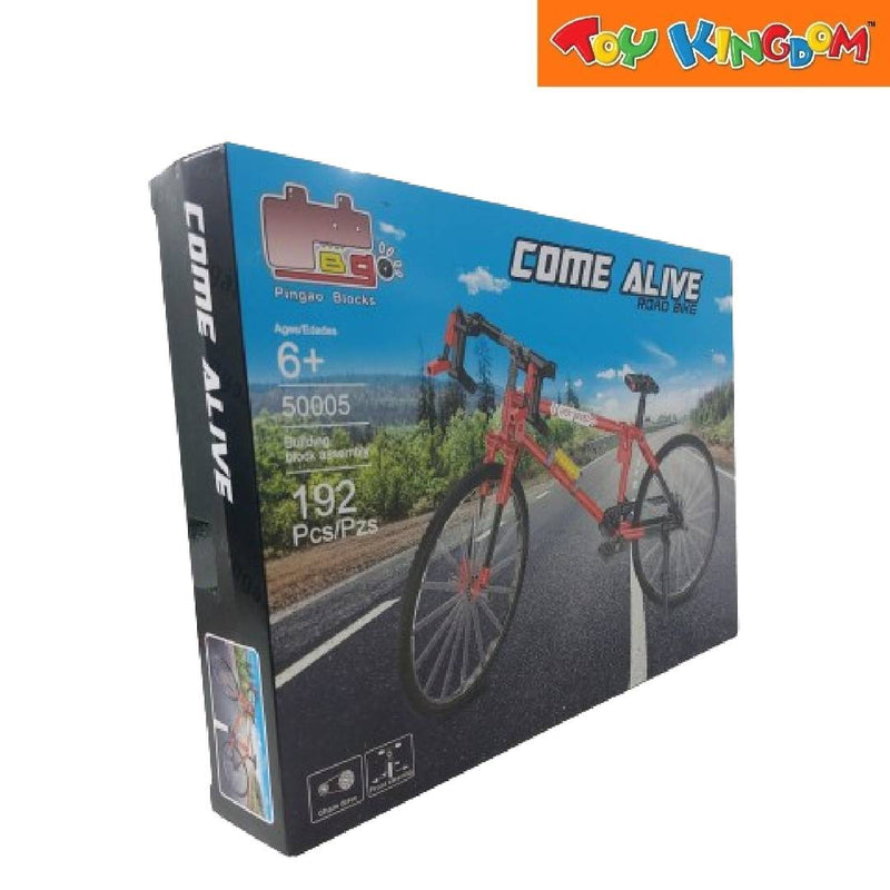 Pingao Blocks 50005 Come Alive Road Bike 192pcs Building Sets