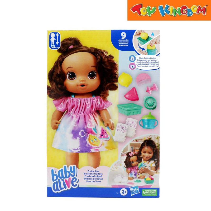 Baby Alive Make Pretend Juice Fruity Sips Lemon