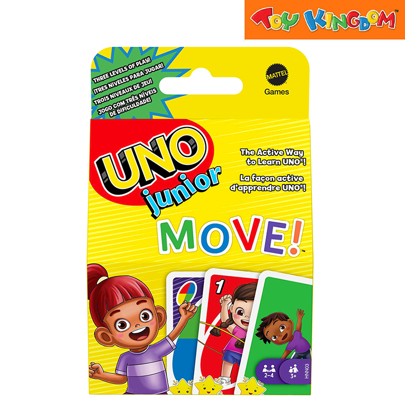 Mattel Games Uno Junior Action Play