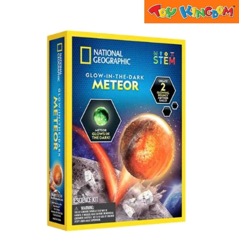 National Geographic Science Kit Slime Science + Dino Dig Kit + Meteor Bundle