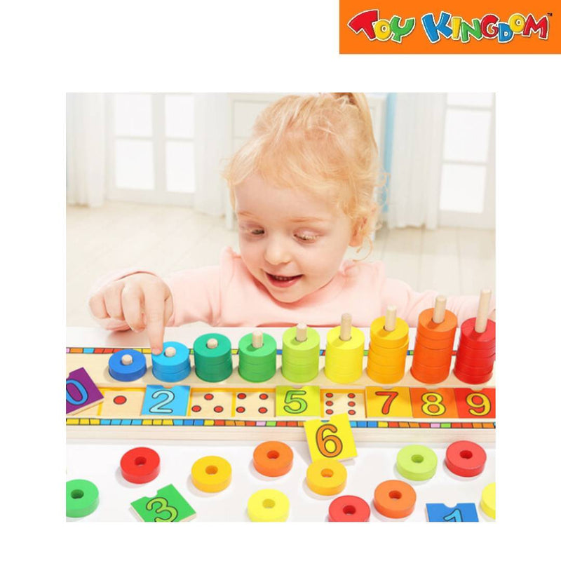 Topbright Count & Match Numbers Rainbow