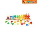 Topbright Count & Match Numbers Rainbow