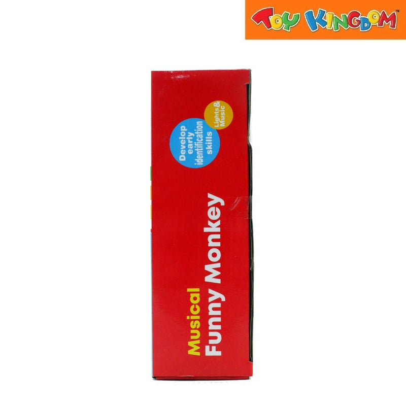KidShop Blue Musical Funny Monkey