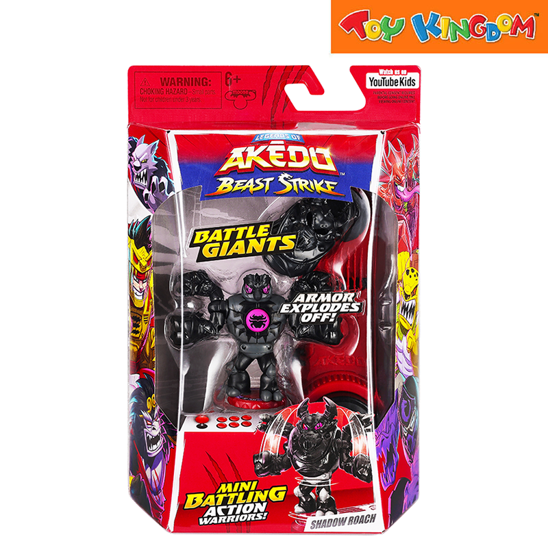 Akedo Series 5 Beast Strike Shadow Roach