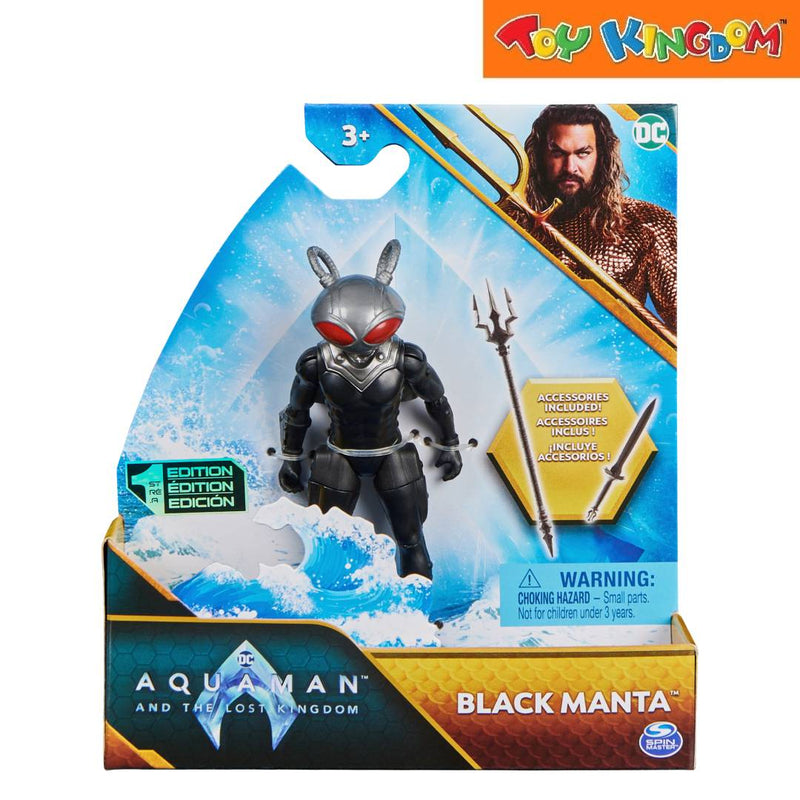 DC Comics Aquaman And The Lost Kingdom Black Manta 4 Inch Action Figure